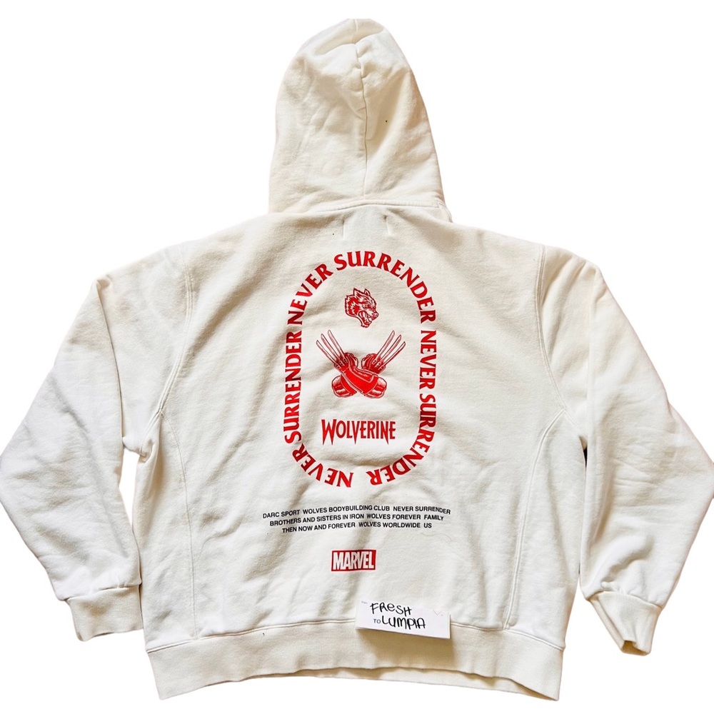 🔥RARE 2021 OG DROP🔥 MARVEL X WOLVERINE X DARC SPORT HOODIE SOLD TF OUT